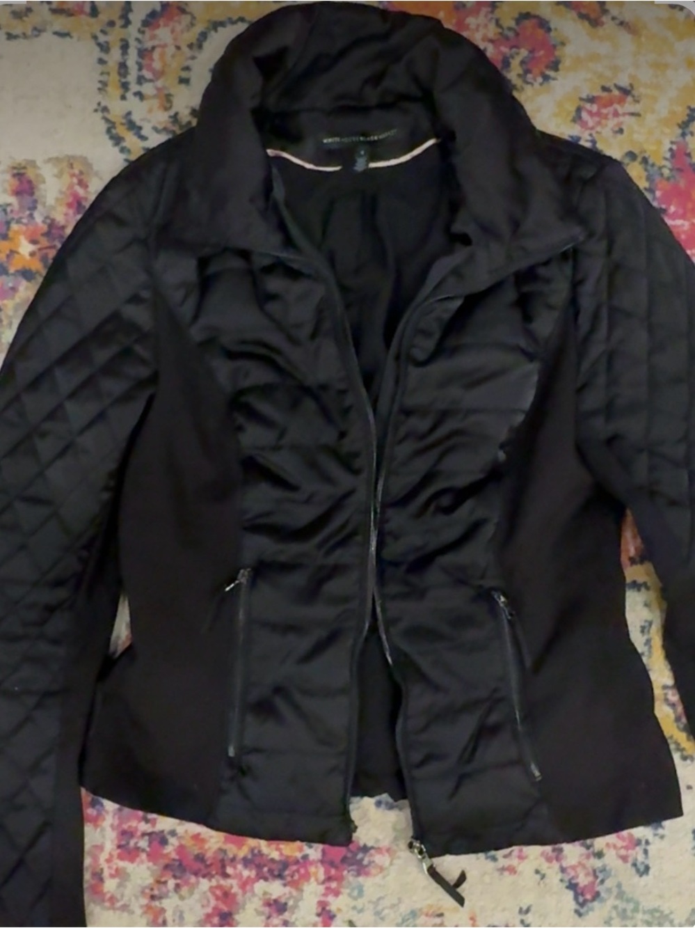White House black market Jacket with Zipper Pockets. Soft.